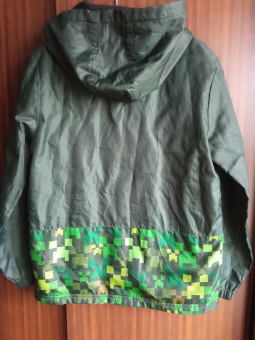 Куртка ветровка Minecraft на 9-10 років