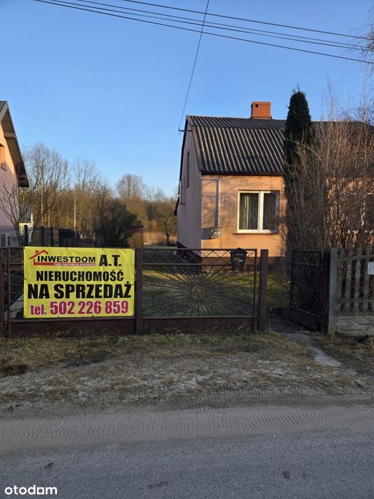 Dom w miejscowości Nadziejów 80m2 na działce 2600m2 gmina Stąporków