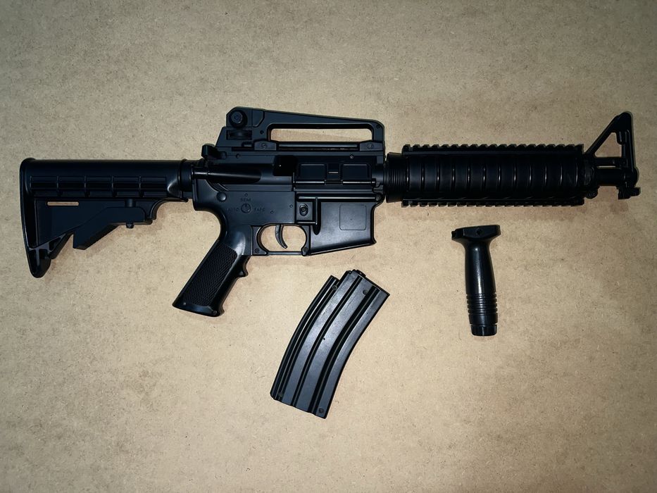 M4 arma air soft semi automatica e automatica
