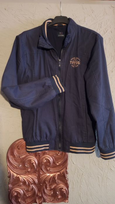 Casaco meia estação  azul marinho