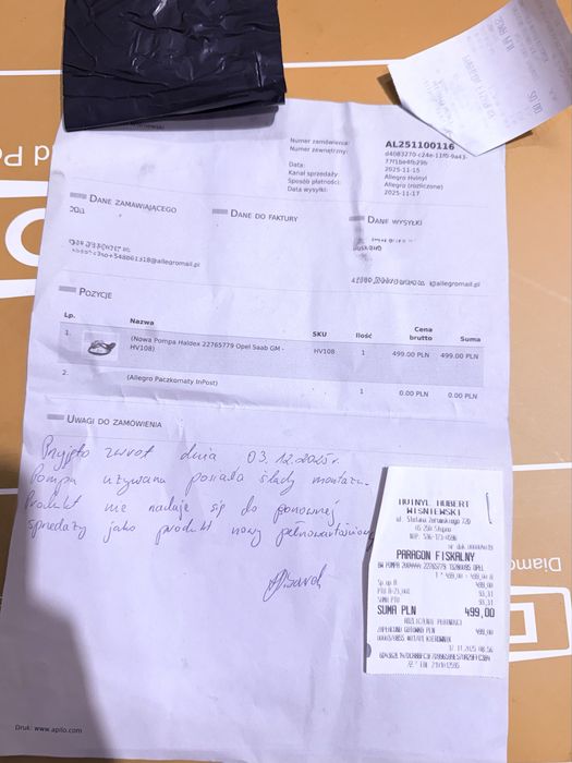 Pompa haldex Opel insignia