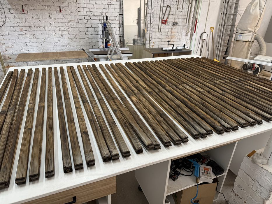 Lamele Drewniane Stare ze stodoły 40x20x1700mm