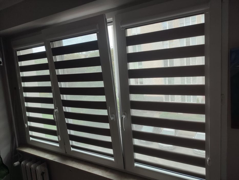 Okno dwuszybowe + parapet