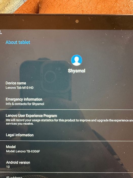 Lenovo Tab M10 HD new condition