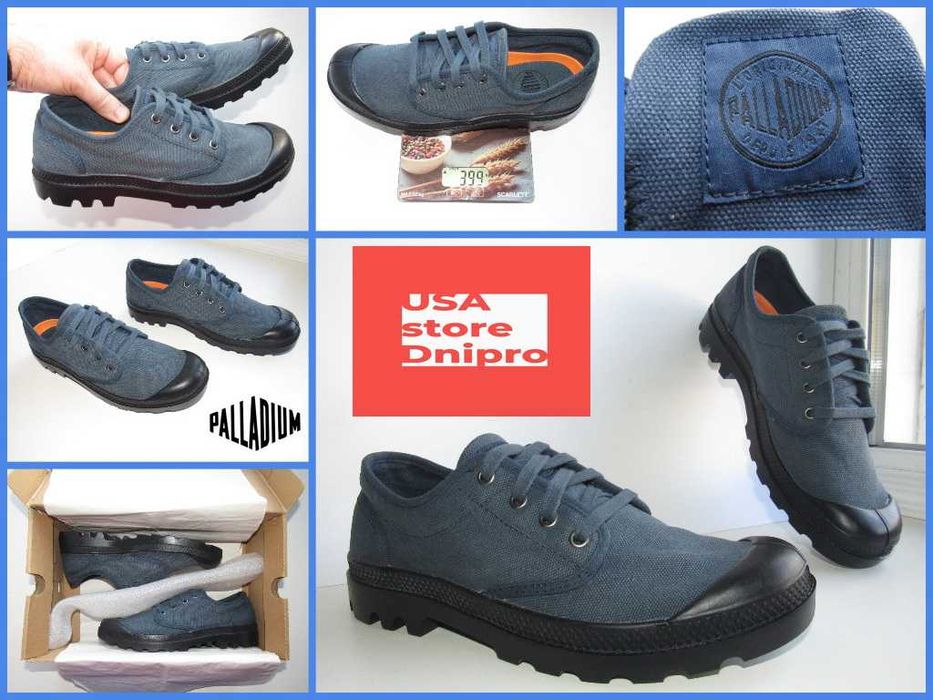 Трекинговые кроссовки кеды Palladium Pampa Ox Low Organic II 42 (27см)