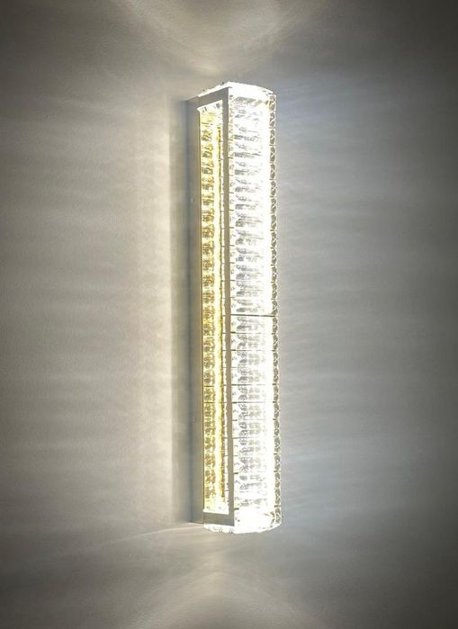 Kryształowy złoty kinkiet Nova Luce Aurelia