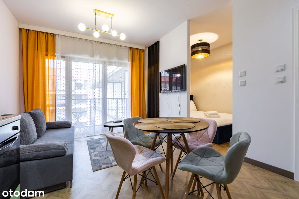 Stylowy apartament| balkon i parking|37 m²| Śródmieście|0% prowizji