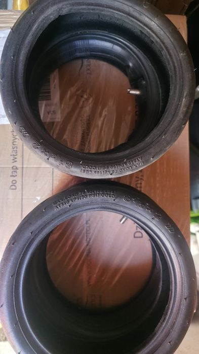 Opona 4szt 8 ½ x 2 do xiaomi + 2 x dętka