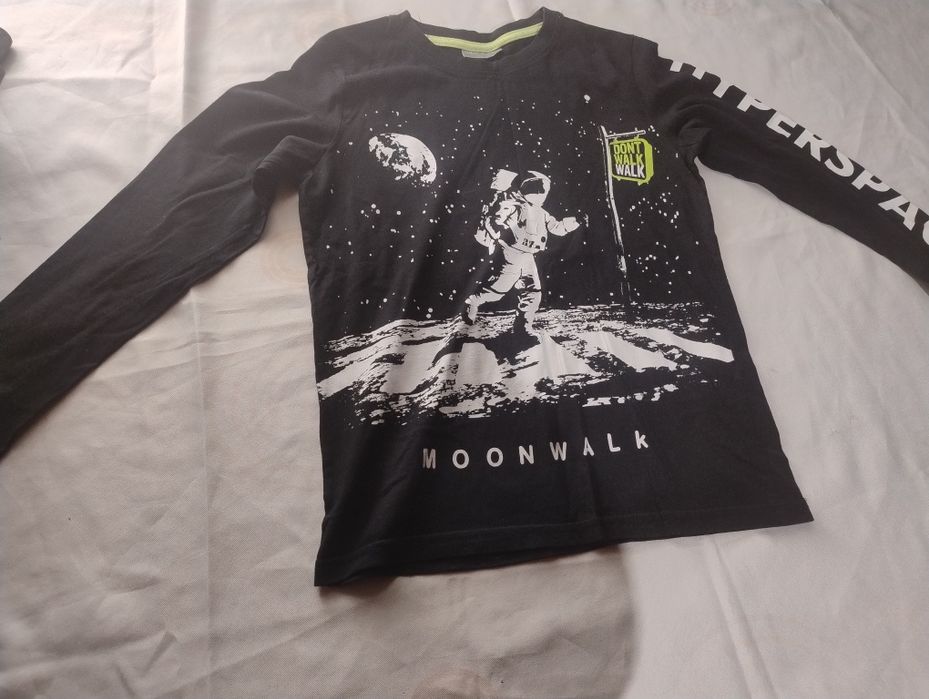 Koszulka z długim rękawem kosmonauta