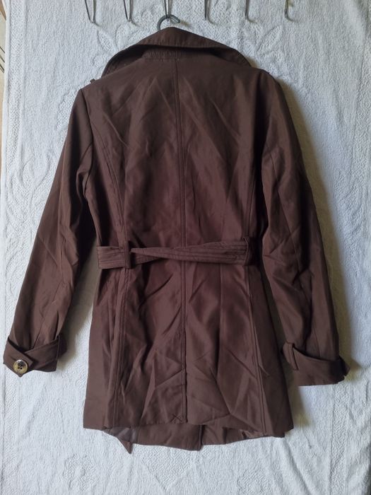 Sobretudo de mulher vermelho Benetton n°44  ST 010