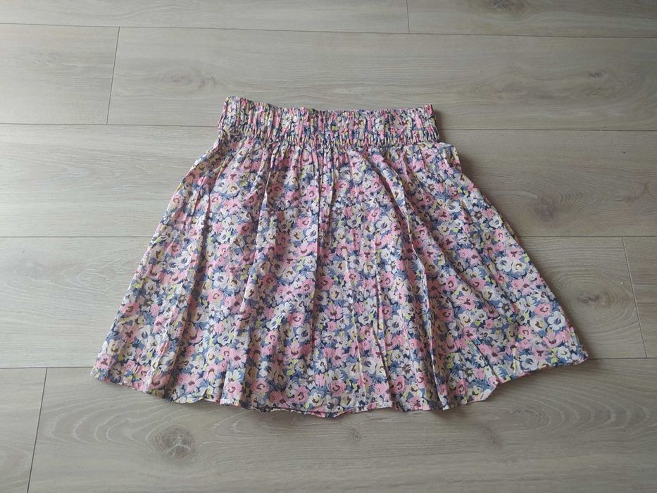 Spódnica w kwiaty h&m rozm M