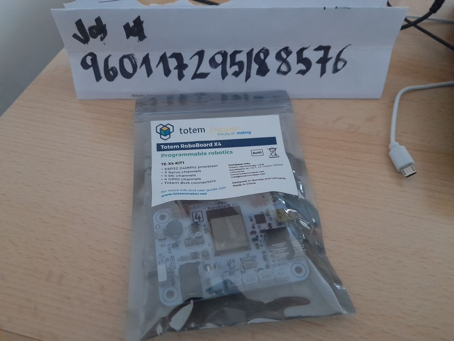 Placa bus totem roboboard x4