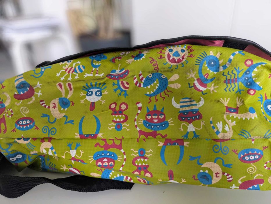 Mala Pasta impermeável Funny party