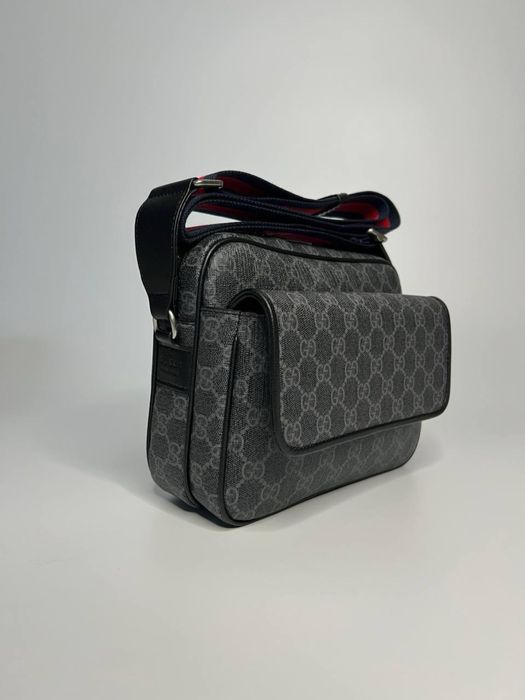 Чоловіча сумка Gucci з натуральної шкіри. Сумка гуччи мужская кожаная