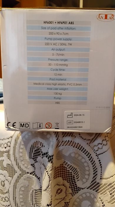 Materac przećwodleżynowy ANTAR