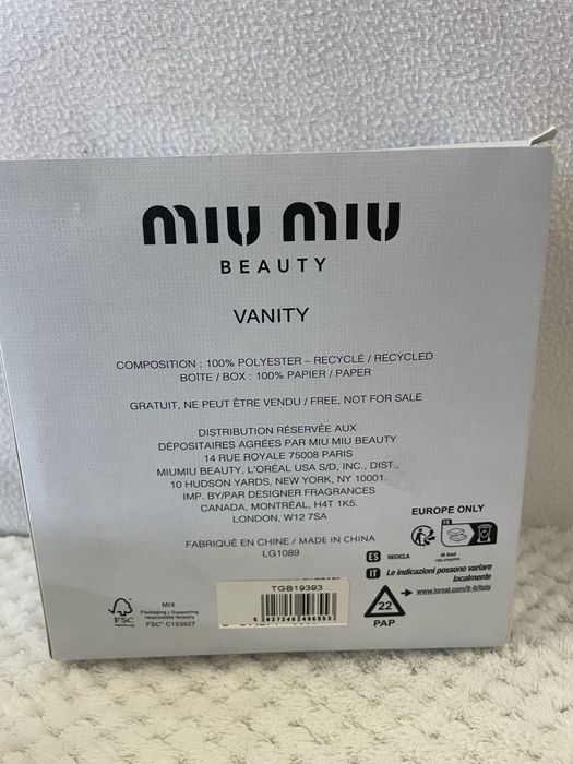 Kosmetyczka Miu Miu