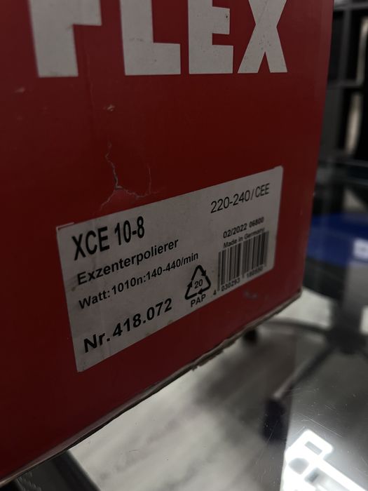 Maszyna polerska , polerka , FLEX XCE 10-8 jak nowa !