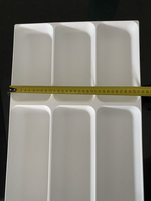 Tabuleiro para talheres branco