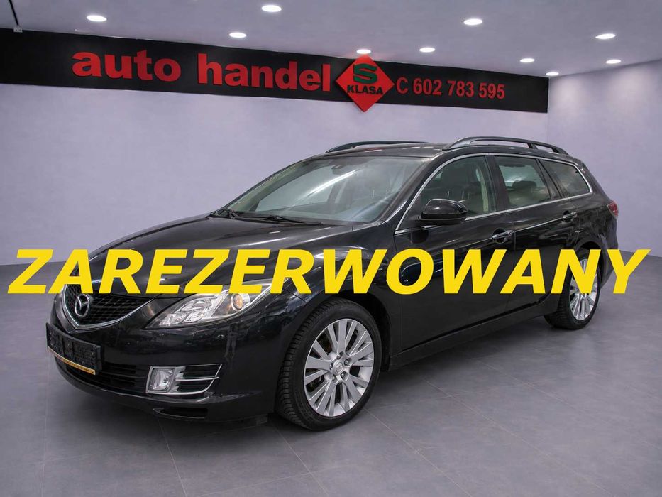 Mazda 6 kombi 2.0D 140km zadbana Z DE nowe opony Pirelli Alufelgi