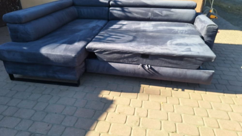 Narożnik super stan zagłówki regulowane.