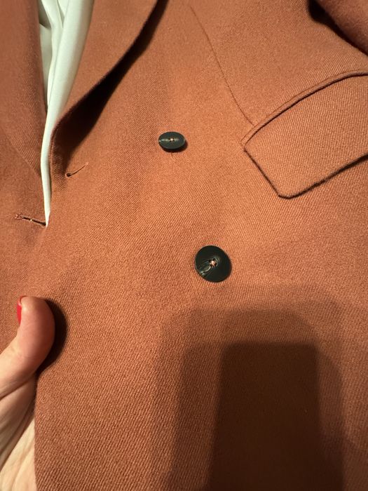 Шерстяной пиджак, жакет Massimo dutti