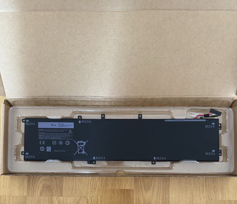 Батарея DELL XPS 15 9550, 9560, 9570, 6GTPY 8333mah, 97Wh