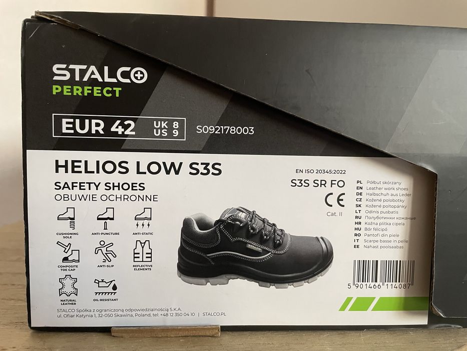 Buty stalkapy męskie robocze 42