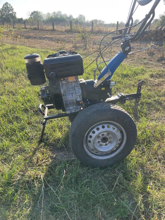 Мотоблок ДТЗ 510ДН. Пружинний стартер.