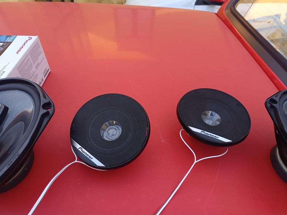 Auto radio Pioneer + 4 colunas