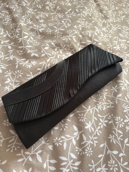 Torebka kopertówka łańcuszek *satyna*