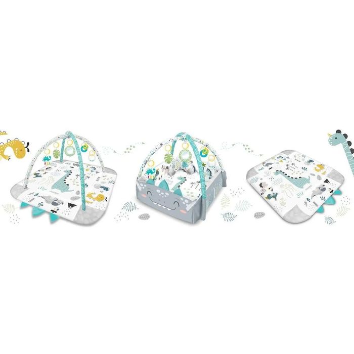 Ricokids mata edukacyjna interaktywna Nessi 110x100 cm 3w1 pałąki
