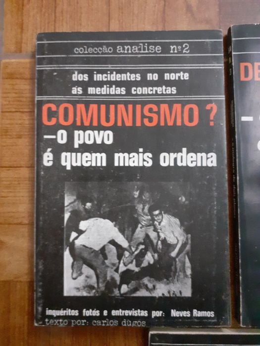 3 livros sobre o Pos 25 de Abril