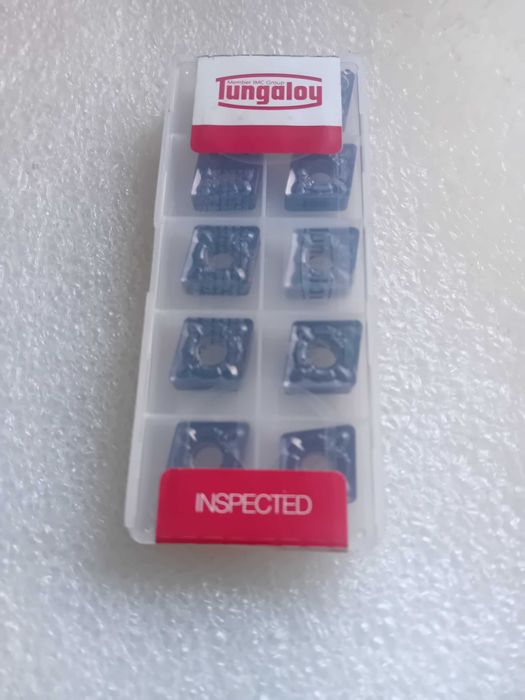 10 pastilhas para torno CNMG120412 Tungaloy.
