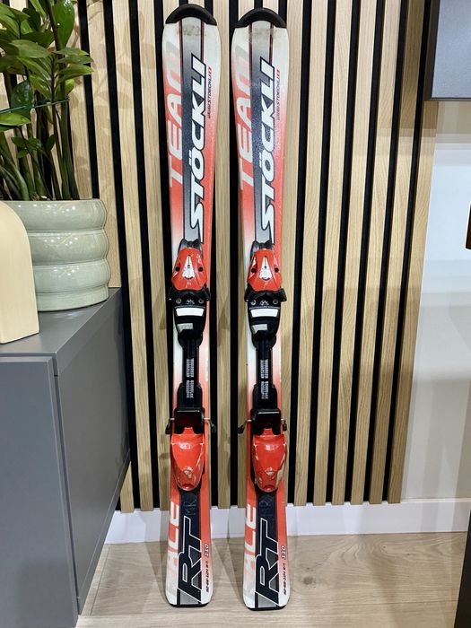 Narty 110cm + kije zestaw