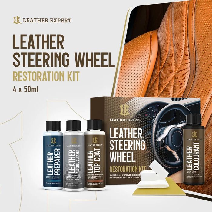 Комплект для реставрації шкіри керма Leather Expert Restoration Kit