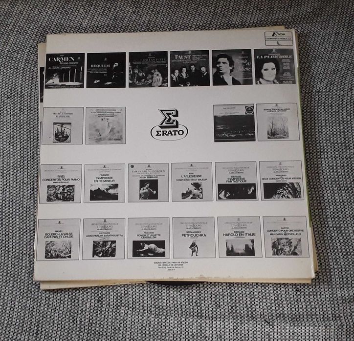 8 Vinis 33 rotações, música clássica