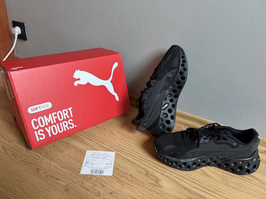 Buty PUMA Black-Flat Dark Gray