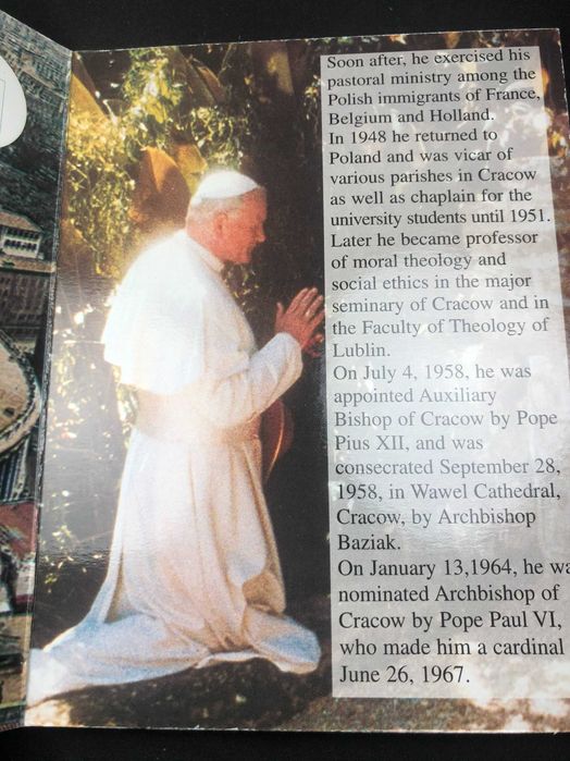 Ensaios de moedas - Vaticano 2004 Papa João Paulo II