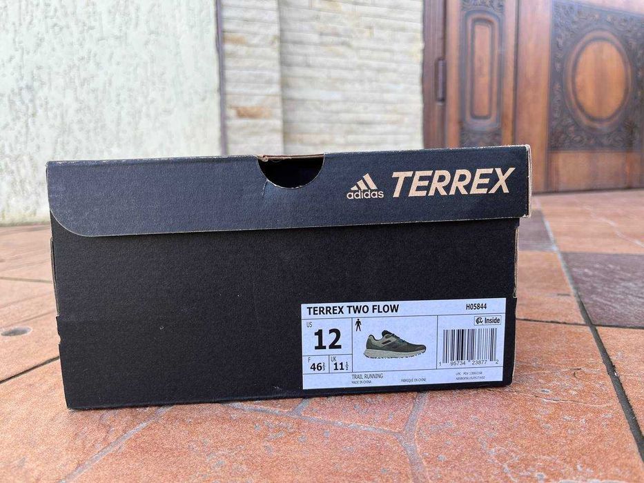 Кросівки Adidas Terrex Two Flow Trail Focus Olive (46.5 розмір)