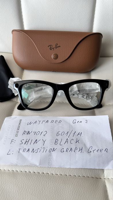 Nowe oryginalne okulary Ray-Ban Meta RW4012 2 gen