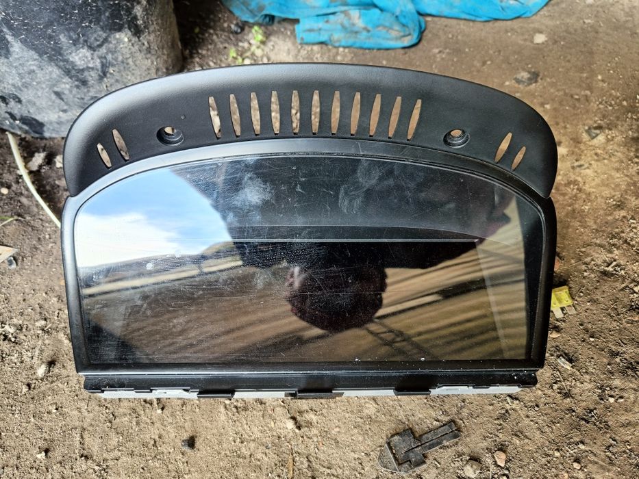 Nawigacja CCC BMW 5 E60 E61 E63 E64 Komplet Stacja Wyświetlacz IDrive