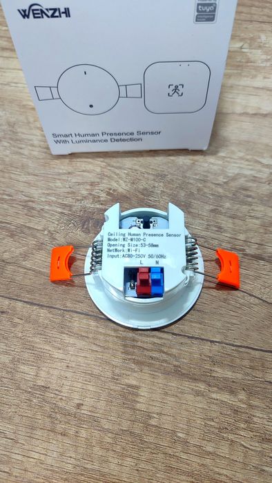 Wi-Fi Датчик Присутствия человека с определением яркости/расстояния