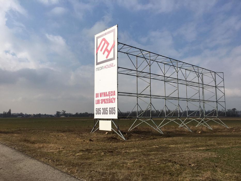 Konstrukcja reklamowa / nośnik reklamowy / tablica 24x8m