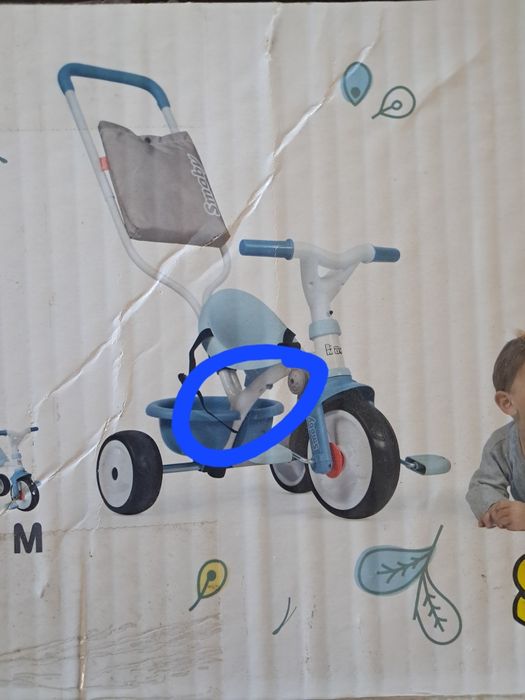Smoby  Be Move Komfort Rowerek Trójkołowy dla dzieci