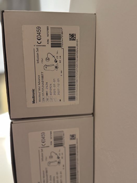 Medtronic Mini Med Mio Advance x10 6mm, 9mm