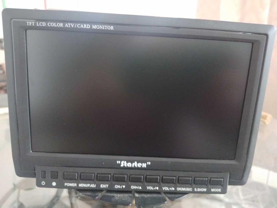 Новый портативный телевизор  монитор Starteх 7 (12V|220V)
