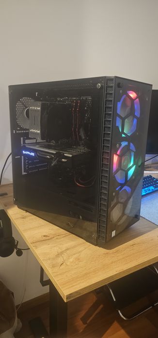 PC Gaming Full HD | i7-7700K + RX 580 8GB | 16GB RAM | RGB