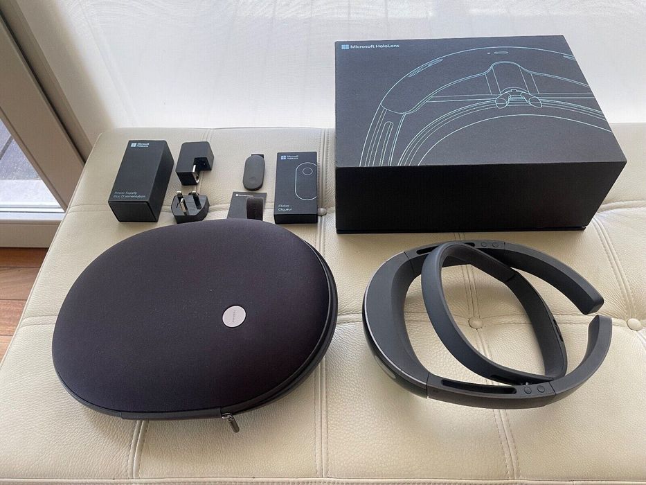 Microsoft Hololens 1 + Clicker + Bolsa e Acessorios originais