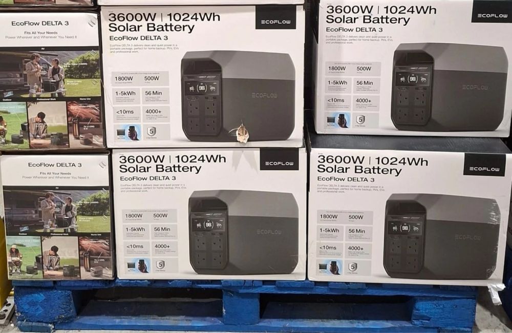Портативна зарядна станція EcoFlow  1800-3600Вт