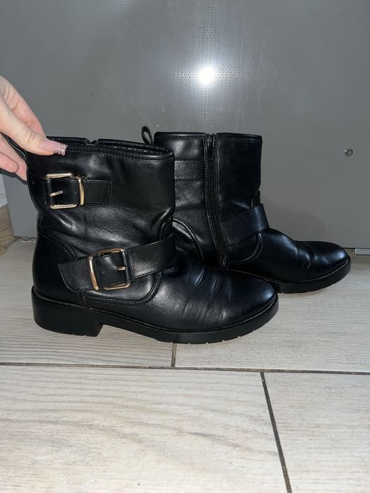 Botki zimowe damskie 40